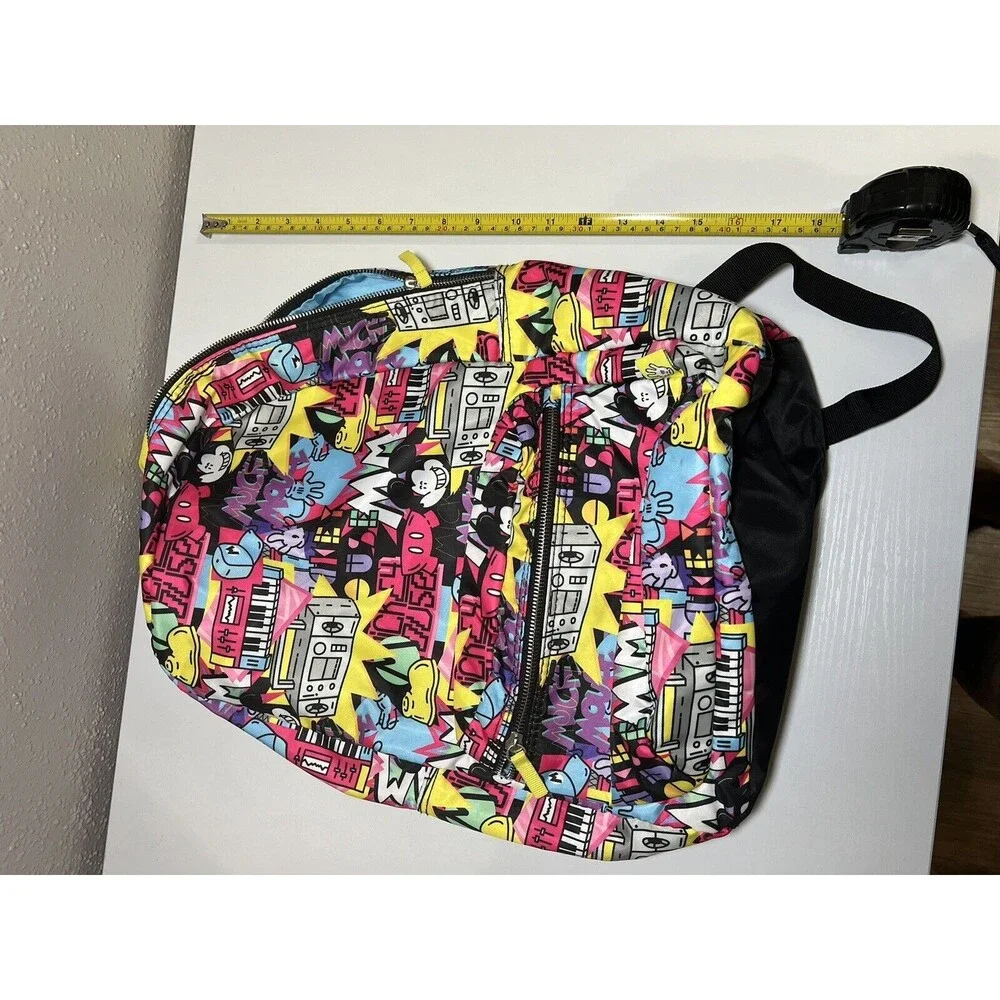 Disney Artist Series Retro Graffiti Mickey Mouse Backpack by Rafael Faria